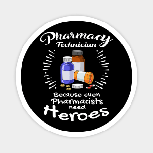 Funny Pharmacy Tech Gift Print Pharmacists Medical Student Product Magnet